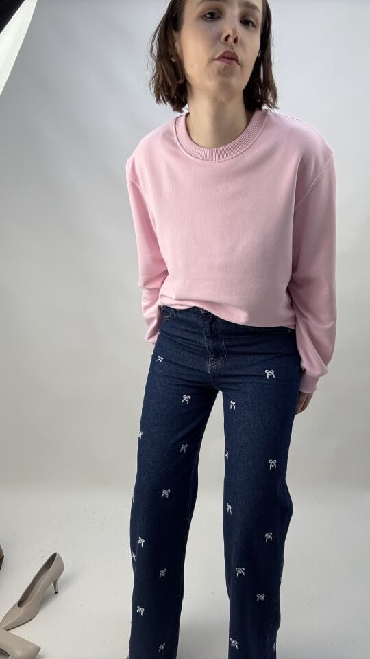 Pembe Sweatshirt